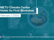 METU CLIMATE Center holds its first workshop
