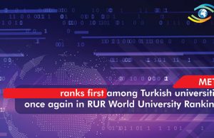 METU ranks first among Turkish universities once again in RUR World University Rankings