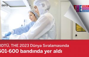 METU Ranks in 501-600 Band in THE World University Rankings 2023