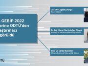 Three METU researchers given awards at TÜBA GEBİP 2022