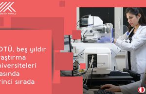 METU ranks first among Research Universities for five years