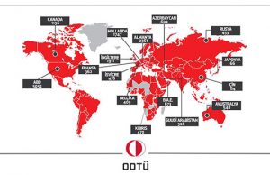 ODTÜ mezunları dünyanın dört bir yanında