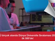 ODTÜ, THE Dünya Üniversiteler Sıralaması 2022’de ilk 500’de