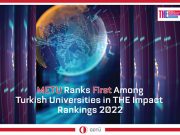 METU Ranks First Among Turkish Universities in THE Impact Rankings 2022