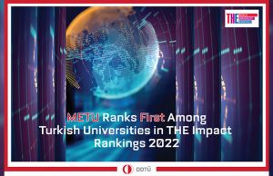 METU Ranks First Among Turkish Universities in THE Impact Rankings 2022