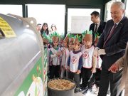 Kompost makinesi kullanıma açıldı