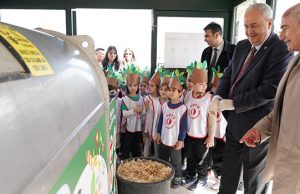 Kompost makinesi kullanıma açıldı