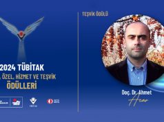 Assoc. Prof. Dr. Ahmet Acar receives TÜBİTAK Incentive Award
